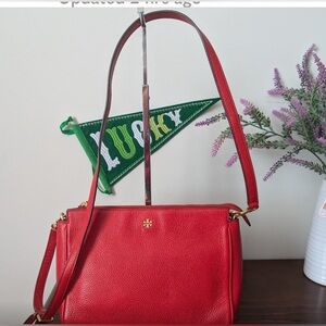 Tory Burch Red Crossbody Bag